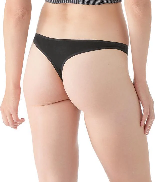 Front Page -Her Room US VPO Smartwool Everyday Merino Thong Womens Black 6