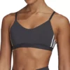 ADIDAS All Me 3 Stripe Sports Bra -Her Room US adidas ads01 fj7281 gs