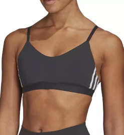 ADIDAS All Me 3 Stripe Sports Bra