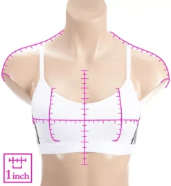 ADIDAS All Me 3 Stripe Sports Bra -Her Room US adidas ads01 fj7281 ns7