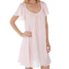 Short Sleeve Knee Length Nightgown -Her Room US amanda rich amri01 146 sh gs
