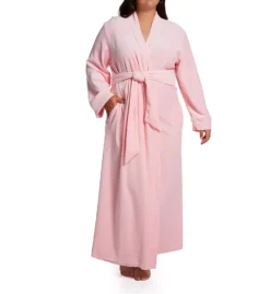 Plus Velour Wrap Robe