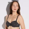 Anita Rosa Faia Simple Art Luna Navy & White Polka Dot Underwire Tie-Front Swim Top 1 Anita Rosa Faia Simple Art Luna Navy & White Polka Dot Underwire Tie-Front Swim Top -Her Room US anita anit01 8731 1 gs