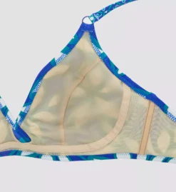 Anita Rosa Faia Beach Blossom Minou Wireless Triangle Swim Top – Silver Metallic Tile Print -Her Room US anita anit01 8733 1 cs6