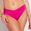 ANITA Rosa Faia Shiny Basics Valerie Mid-Rise Swim Bottom - Twisted Waist Detail -Her Room US anita anit01 8751 0 gs