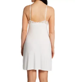 Antigel Stricto Sensuelle Black Sheer Lace Accents – Soft Modal Sleeveless Nightie -Her Room US antigel ant01 elh1017 bs