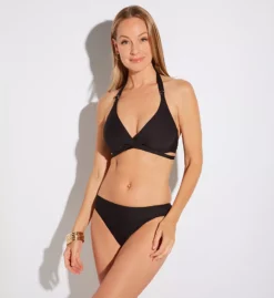 Antigel La Chiquissima FBB0314 Wide Side Bikini Bottom – Ruched Front Low Rise Cheeky Swimwear -Her Room US antigel ant01 fbb0314 cs3