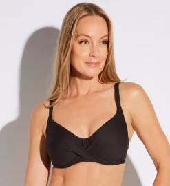 Antigel La Chiquissima Balconet Swim Top – Bold Vibrant Print Twist Front Underwire Bikini