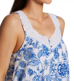 Aria Vine Print Sleeveless Short Chemise -Her Room US aria aria01 a20002 cs1