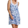 Aria Vine Print Sleeveless Short Chemise -Her Room US aria aria01 a20002 gs