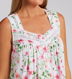 Aria Peach Jersey 50 Sleeveless Nightgown -Her Room US aria aria01 a80024 cs1