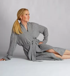 Cashmere Classic 43 Inch Bell Sleeve Robe