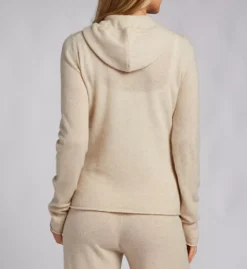 Cashmere Classic Front Zipper Jacket With Hoodie -Her Room US arlotta arl001 3220 bs
