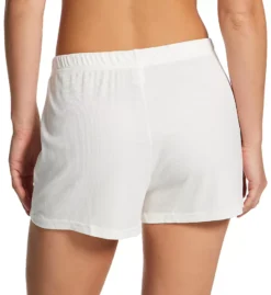Aspen Dream Essential Soft Ribbed – Luxury Bamboo Viscose Loungewear Shorts -Her Room US aspen dream aspd01 brsh bs
