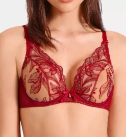 Aubade Fleur De Tattoo Plunging Bra
