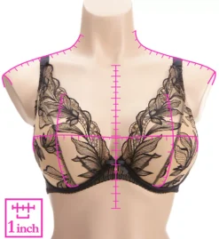 Aubade Fleur De Tattoo Plunging Bra -Her Room US aubade aub001 tb12 ns7