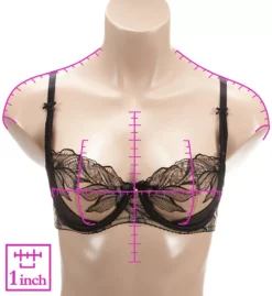 Aubade Fleur De Tattoo Half Cup Bra -Her Room US aubade aub001 tb14 ns7