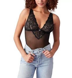 b.tempt'd by Wacoal B.charming Sheer Mesh & Lace – Unlined Thong Bodysuit Style 936232 -Her Room US b temptd by wacoal btmp01 936232 cs1