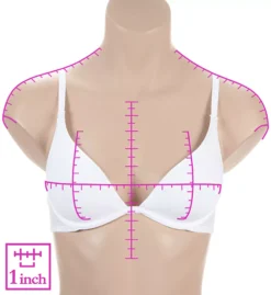 Cotton To A Tee Plunge T-Shirt Bra -Her Room US b temptd by wacoal btmp01 953272 ns7