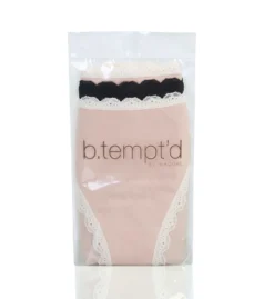 Inspired Eyelet Hi-Leg Panty - 3 Pack -Her Room US b temptd by wacoal btmp01 970319 cs1