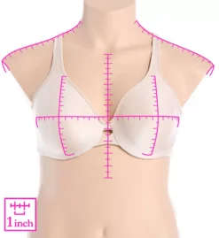 Lilyette Plunge Into Comfort Keyhole Minimizer Bra -Her Room US bali bal001 0904 ns7