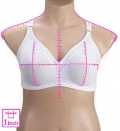 Double Support Cool Comfort Cotton Wirefree Bra -Her Room US bali bal001 3036 ns7