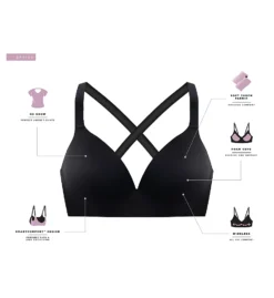 Comfort Revolution Soft Touch Perfect WireFree Bra -Her Room US bali bal001 df3460 cs2