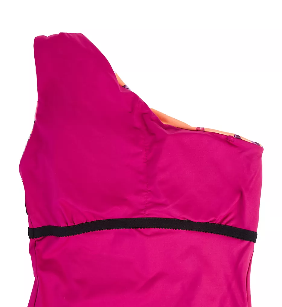 In Full Bloom Arabella Floral Asymmetrical One Piece Swimsuit – Cutout Back & O-Ring Detail 6 In Full Bloom Arabella Floral Asymmetrical One Piece Swimsuit – Cutout Back & O-Ring Detail - Image 4