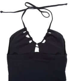 Becca Pucker Up Candice Seersucker Texture Multi-Way Cutout One Piece Swimsuit -Her Room US becca bec01 961137 cs5