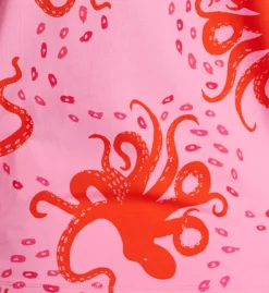 BedHead Pajamas Sea Dreams Nautical Print – Red Piping Organic Cotton Cropped PJ Set -Her Room US bedhead pajamas behe01 270095 cs3