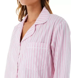 BedHead Pajamas 3D Stripe Organic Cotton Long Sleeve Classic PJ Set -Her Room US bedhead pajamas behe01 2921300 cs1