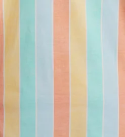 BedHead Pajamas Sunset Stripe Organic Cotton High-Low BF Collared Sleep Shirt -Her Room US bedhead pajamas behe01 810005 cs1