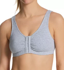 Bestform Comfort Cotton Stretch Front Close Sports Bra