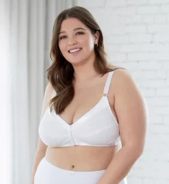 Bestform Comfort Cotton Unlined Wireless Front Close Bra -Her Room US bestform befo01 5006770 cs2