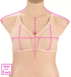 Bestform Comfort Wireless Cotton Bra W/ Unlined Seamed Cups -Her Room US bestform befo01 5006825 ns7