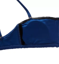 Bleu Rod Beattie White Wave Rider Textured Bandeau – Square Neck Bikini Top with Gold Buttons -Her Room US bleu rod beattie bleu01 20175 cs3