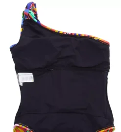 Bleu Rod Beattie Night Safari Tropical Print One Shoulder Mio - Asymmetrical One Piece Swimsuit -Her Room US bleu rod beattie bleu01 s23785 cs6