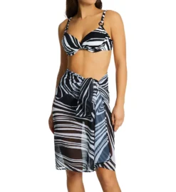 Bleu Rod Beattie Striped New Wave Chiffon Pareo – Versatile Beach Wrap Cover Up -Her Room US bleu rod beattie bleu01 w23817 cs1