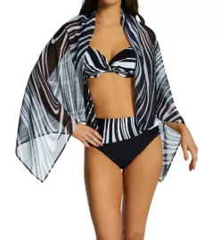 Bleu Rod Beattie Striped New Wave Chiffon Pareo – Versatile Beach Wrap Cover Up -Her Room US bleu rod beattie bleu01 w23817 cs2