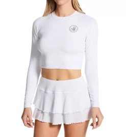 Body Glove Smoothies Lambada Ruffled Mesh Swimsuit Cover-Up Skirt -Her Room US body glove bg01 10673 cs2