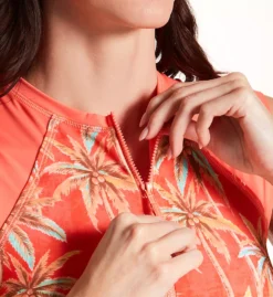 Body Glove Balata Garden Zip Front Cap Sleeve – Stand Up Paddle Swimsuit -Her Room US body glove bg01 567762 cs1