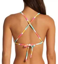 Body Glove Firenze Sage Striped Scoop Neck Strappy Back Bikini Top -Her Room US body glove bg01 590202 bs