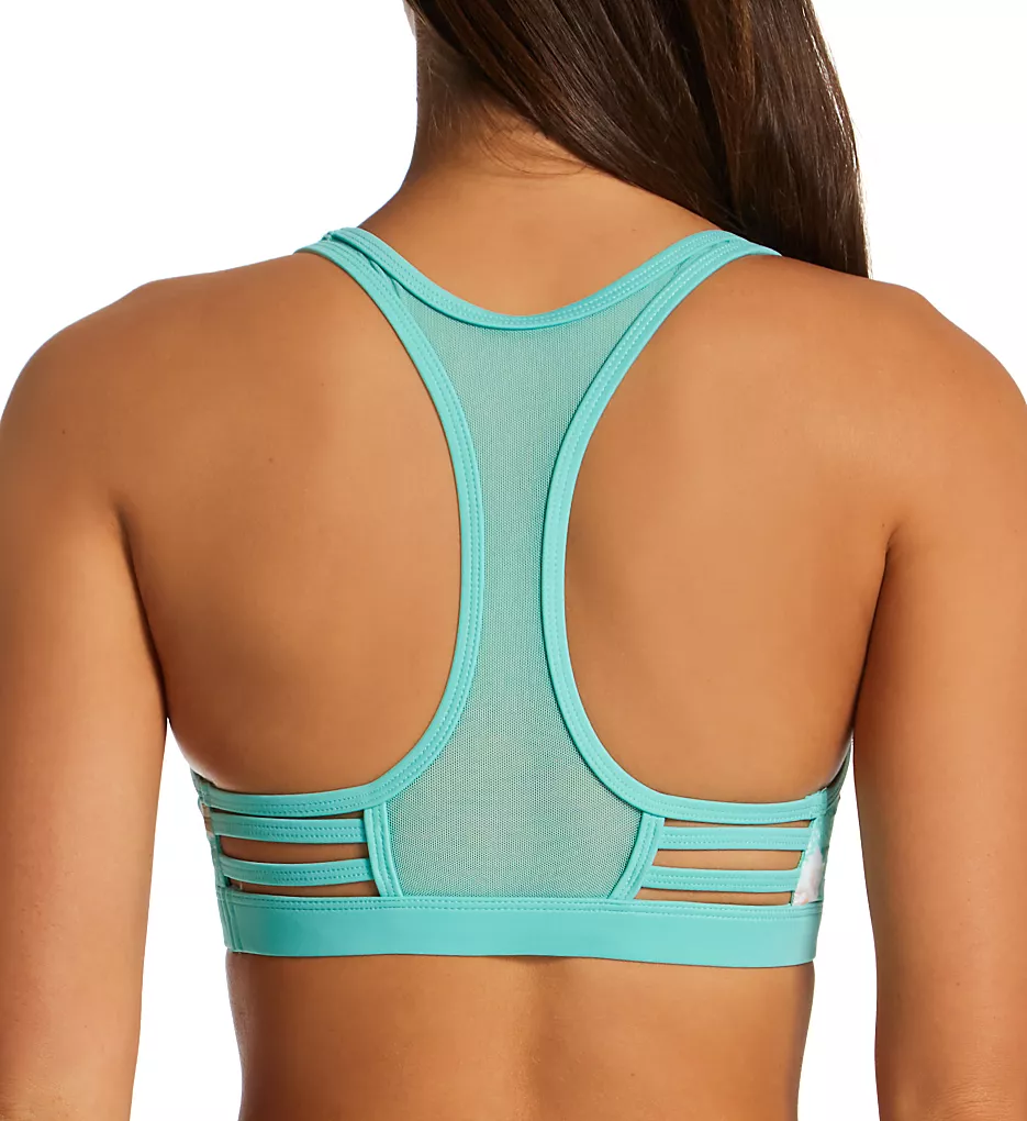 Body Glove Wahine Equalizer Tropical Leaf & Polka Dot Racerback Sports Bra Swim Top 5 Body Glove Wahine Equalizer Tropical Leaf & Polka Dot Racerback Sports Bra Swim Top - Image 3
