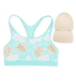 Body Glove Wahine Equalizer Tropical Leaf & Polka Dot Racerback Sports Bra Swim Top 12 Body Glove Wahine Equalizer Tropical Leaf & Polka Dot Racerback Sports Bra Swim Top -Her Room US body glove bg01 592706 cs5