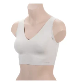 Calvin Klein Invisibles Lightly Lined V-Neck Bralette -Her Room US cal001 qf4708 01