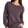 Calida Deep Sleep Warming Tencel & Wool Long Sleeve Crew Tee with Thumb Holes -Her Room US calida cali01 15935 gs