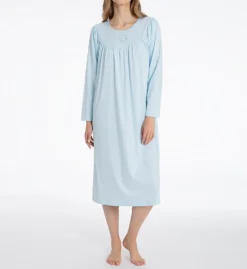 Calida Soft Cotton Long Sleeve Nightgown