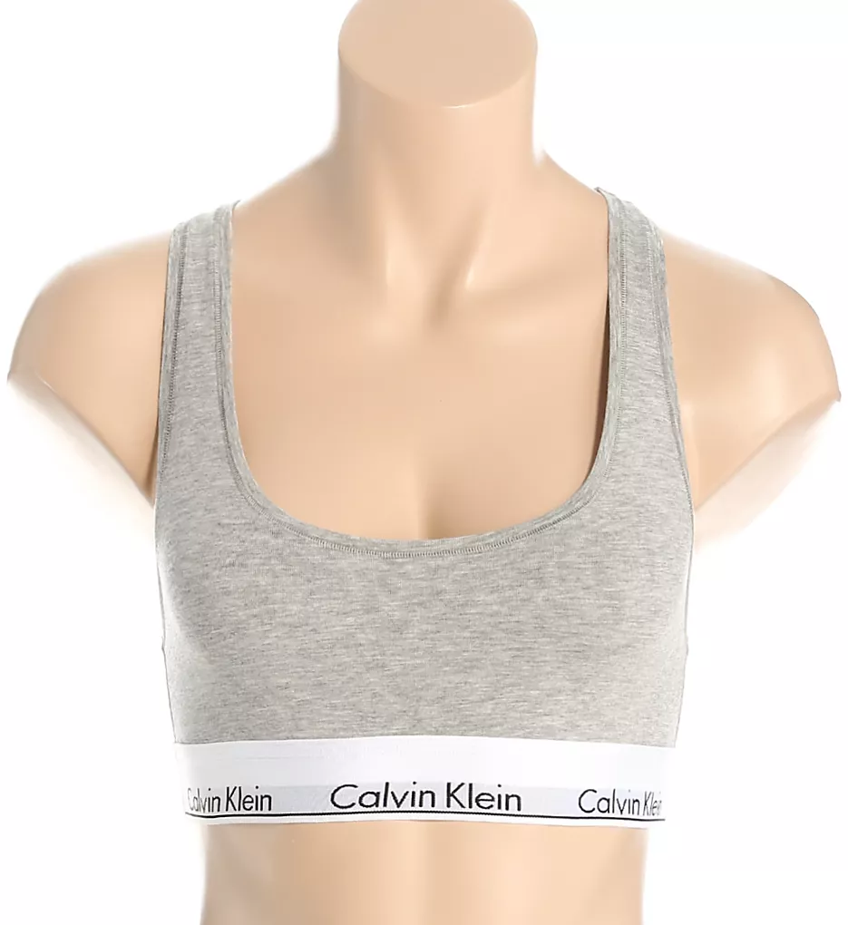 Calvin Klein Modern Cotton Unlined Racerback Bralette 4 Calvin Klein Modern Cotton Unlined Racerback Bralette - Image 2