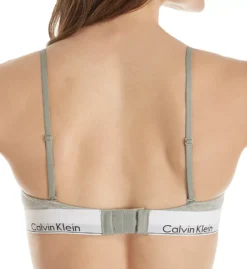 Calvin Klein Modern Cotton Unlined Triangle Bra -Her Room US calvin klein cal001 qf1061 bs