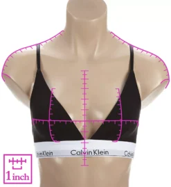 Calvin Klein Modern Cotton Unlined Triangle Bra -Her Room US calvin klein cal001 qf1061 ns7